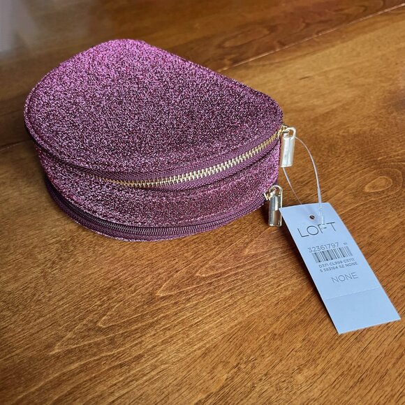 Loft sparkle jewelry case NWT - Picture 2 of 8